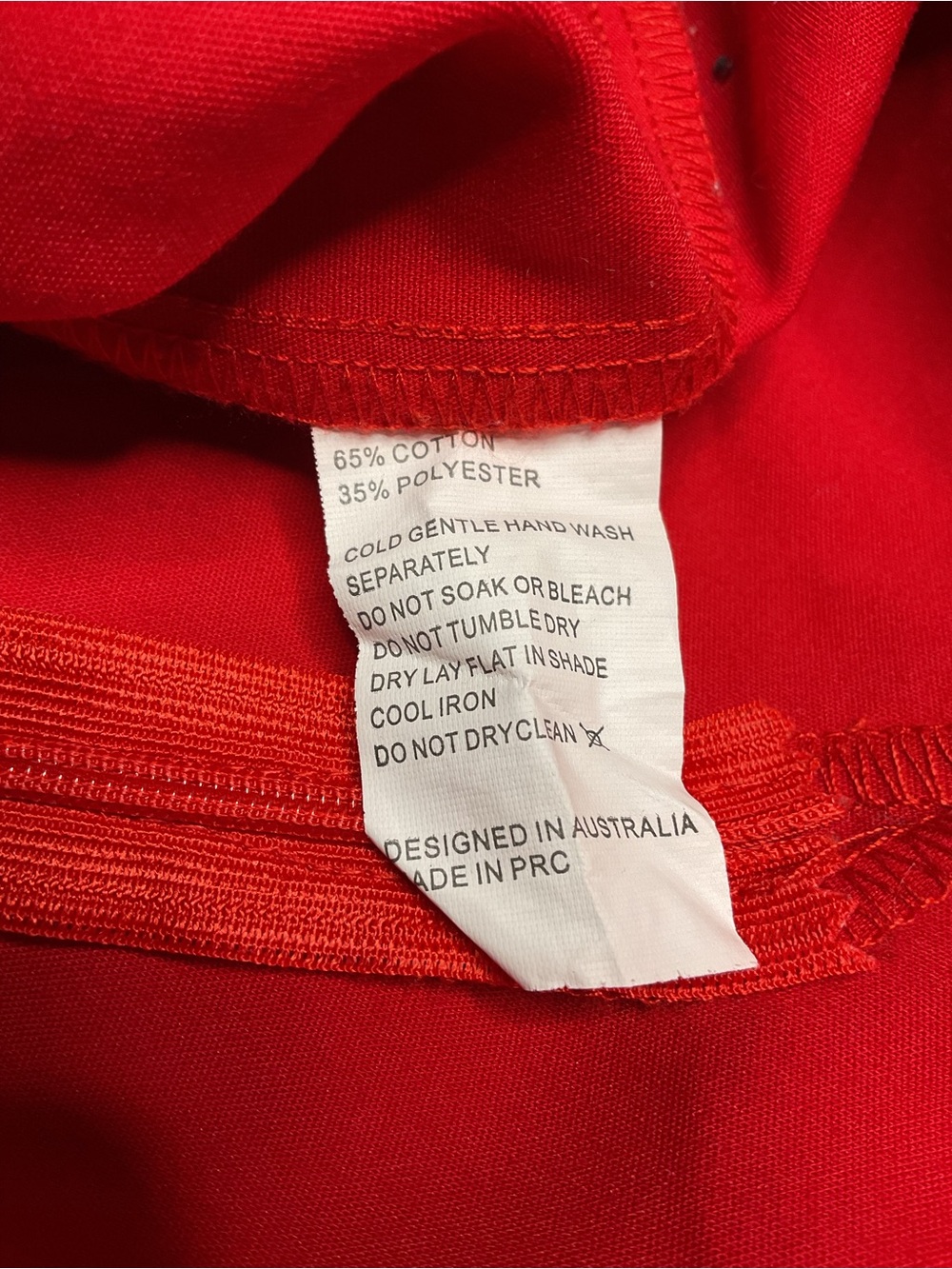 Polly Red Fit & Flare Mini Dress Size 14 Bustier Party Dress - Picture 6 of 7
